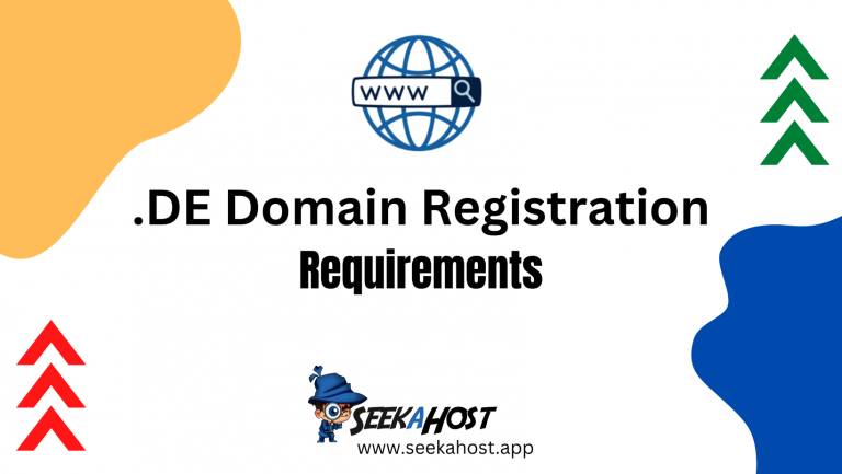 Learn About The De Domain Registration Requirements